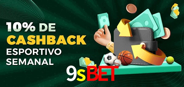 10% de bônus de cashback na 9sbet